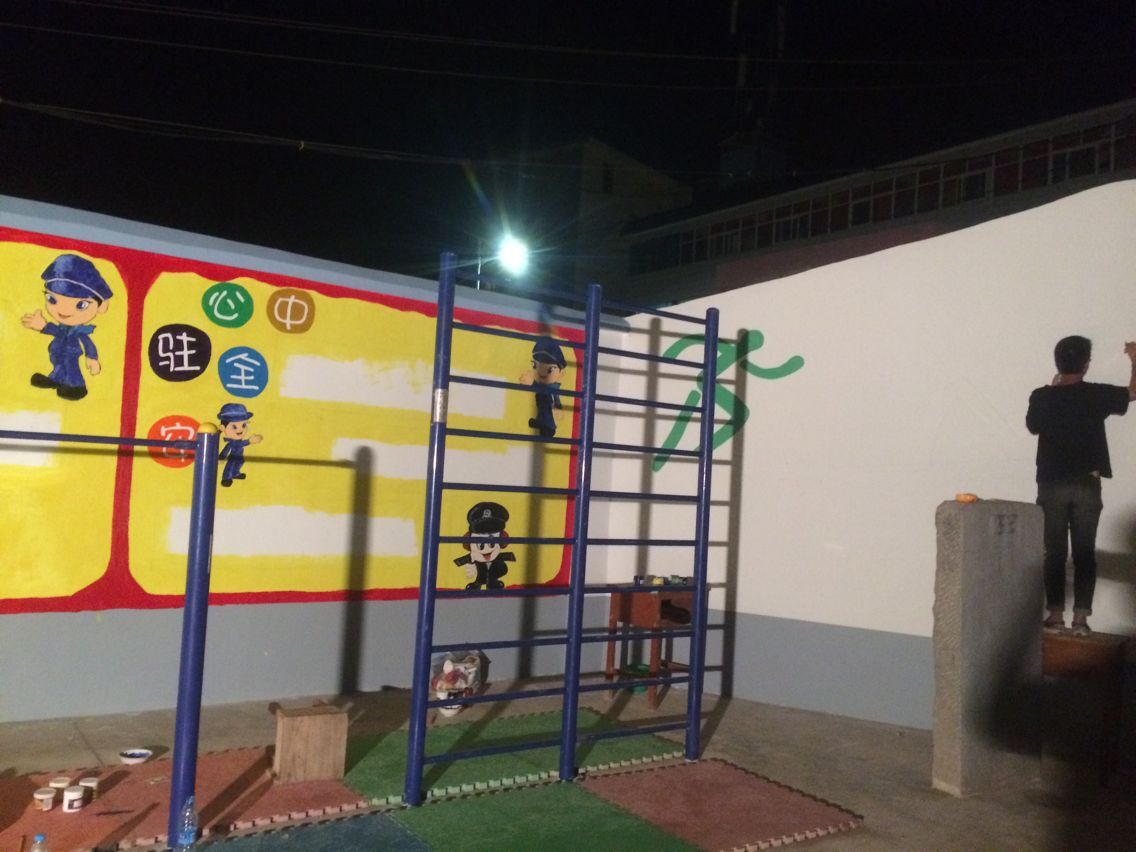 校園繪畫，室內裝飾畫